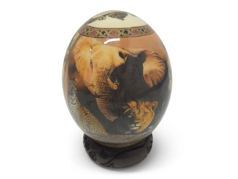 Decorative Ostrich Egg - 25